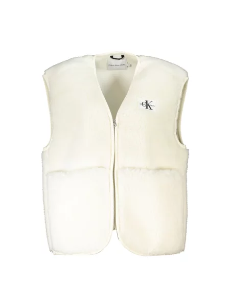 Kamizelka Calvin Klein bez rękawów biała