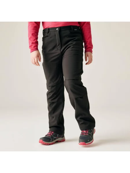 Spodnie Junior Highton Stretch Zip Off czarne