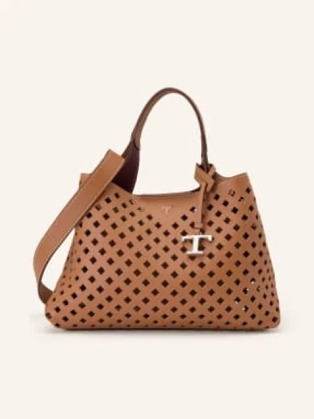 Tod's Kabelka Small / stříbrná hnědá