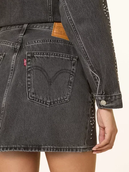 Levi's® Džínová Sukně S Ozdobnými Kamínky 60 med indigo worn in