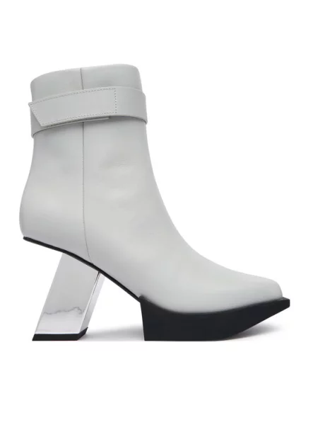 United Nude Bokacsizma Construct Bootie HI fehér