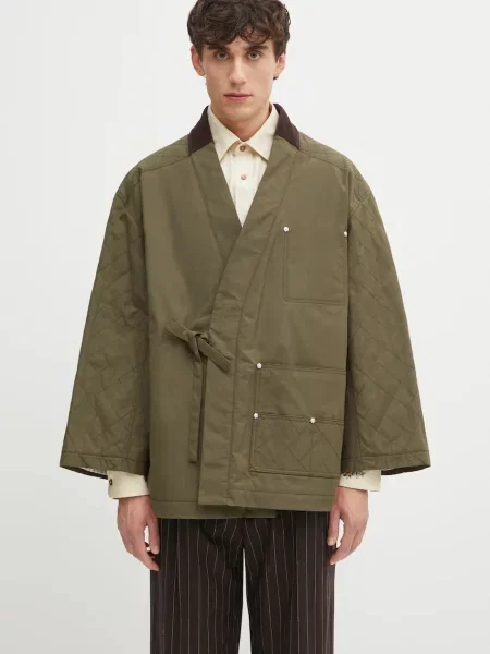 Kenzo jachetă de Weave Kimono de tranzitie verde