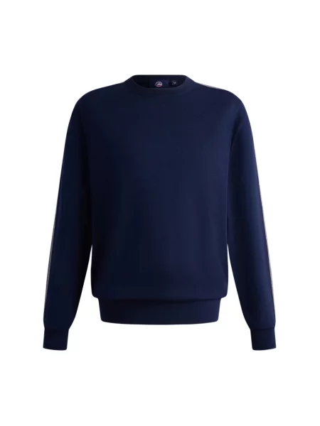 Sweter Fusalp wełniany niebieski