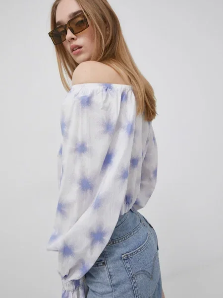 Блуза Levi's дамска с десен бяло