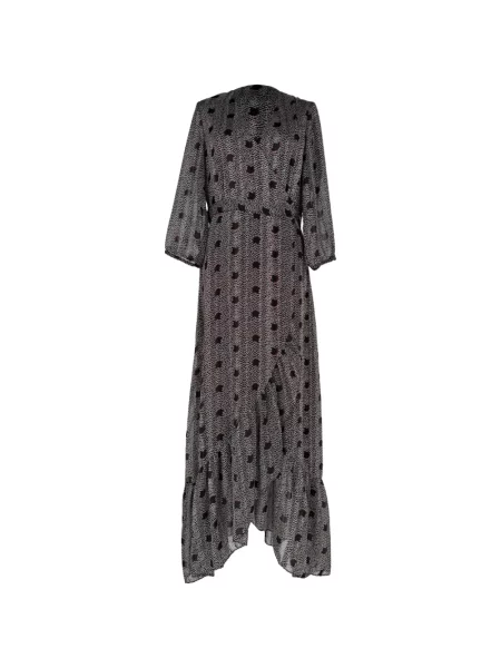 Rochie maxi Ba&sh plic negru