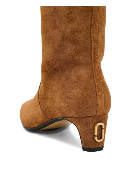Botine Marc Jacobs din piele de căprioară maro