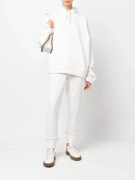 Kūginis kelnės Jil Sander balta