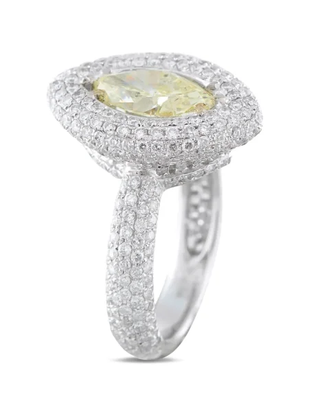 Diamant inel Lb Exclusive argintiu