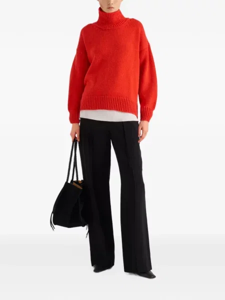 Heláncă Proenza Schouler de lână roșu