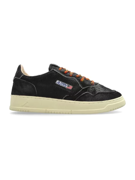 Sneakersy Autry skórzane brązowe