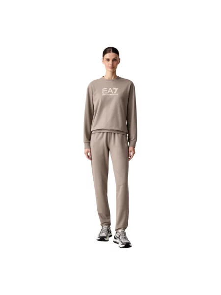 Komplet dresowy Emporio Armani Ea7 beżowy