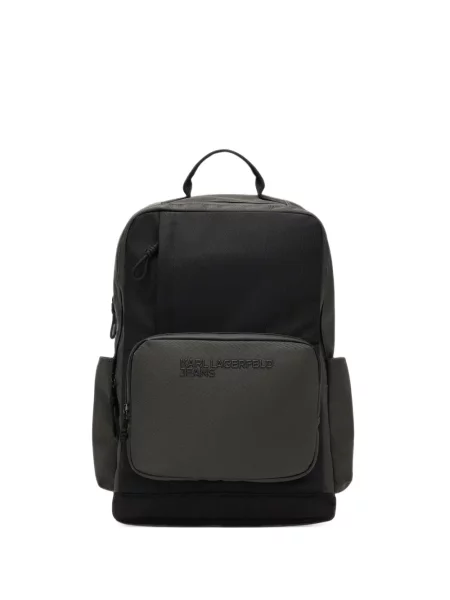 Rucsac Karl Lagerfeld Jeans cu autograf negru