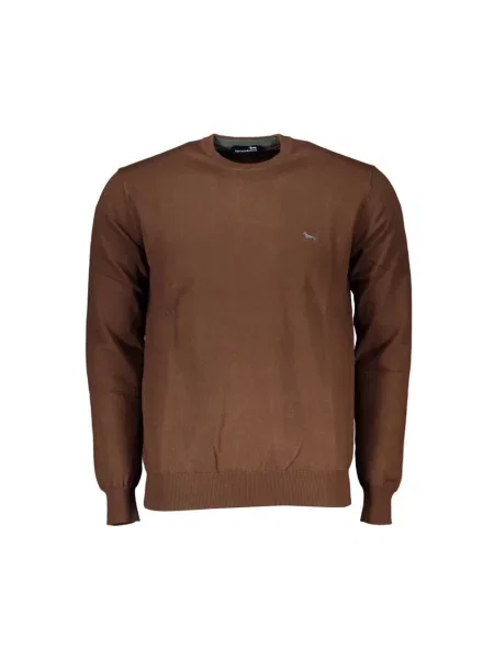Sweter Harmont & Blaine elegancki brązowy