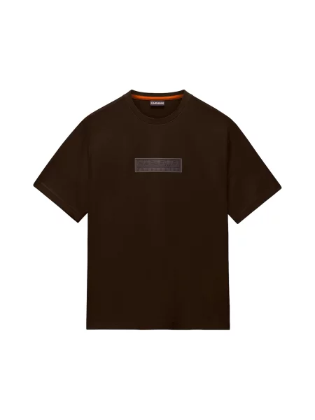 NAPAPIJRI Tricou ciocolatiu / închis maro