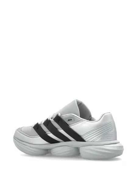 Blugi Adidas cu dungi din dantelă alergare roșu