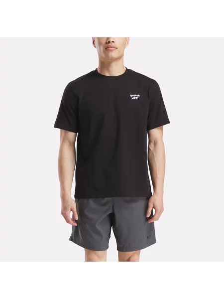 Reebok koszulka ID Small Logo male Black Size: XS czarna