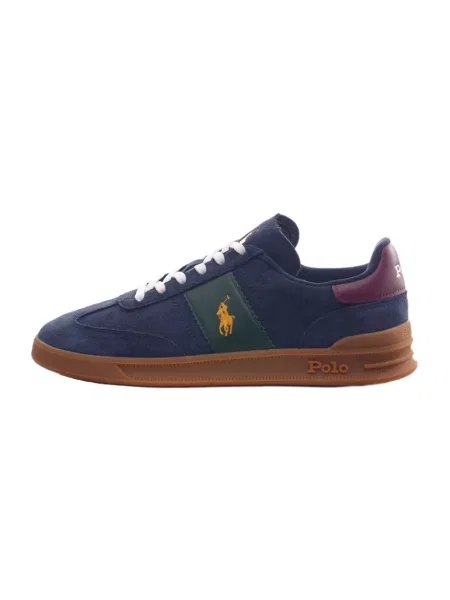 Sneakersy Polo Ralph Lauren niebieska