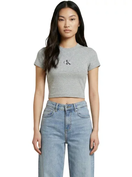 Tricou Calvin Klein gri