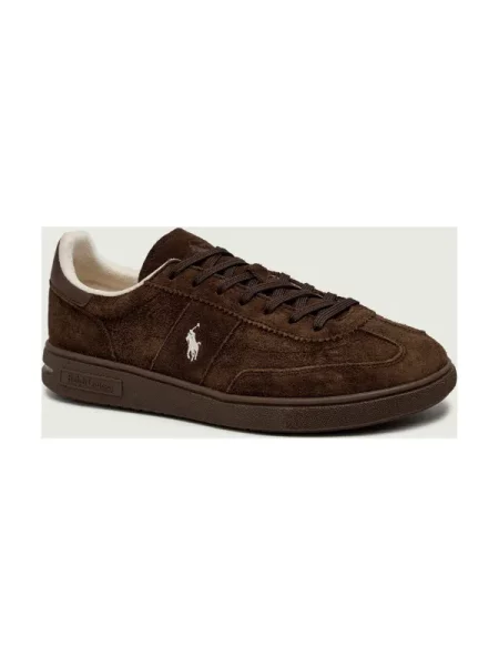 POLO RALPH LAUREN Sneakers BEDFORD | piele întoarsă maro