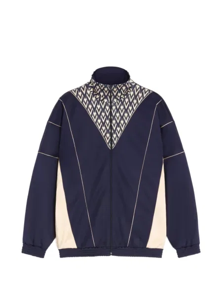 Mikina na zips Valentino Garavani modrá