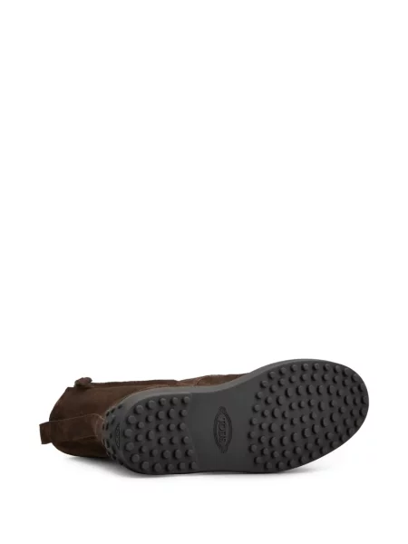 Botine chelsea Tod's din piele de căprioară maro
