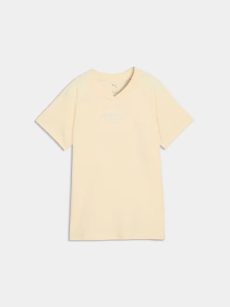 Футболка PUMA Class Tee комбінований верх жовтий
