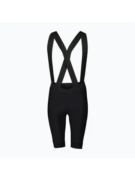 Pantaloni scurți de ciclism pentru femei POC Essential Cargo Bib uranium black negru