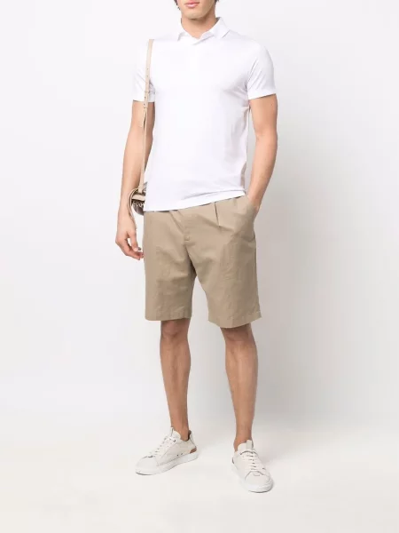 Polo marškinėliai Emporio Armani balta