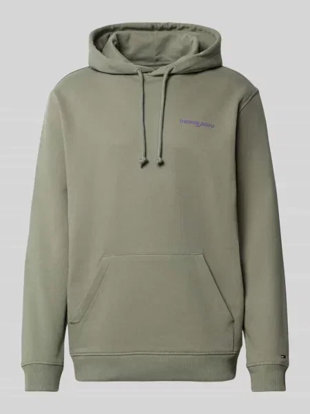 Bluza z kapturem o kroju relaxed fit z czystej bawełny Tommy Jeans