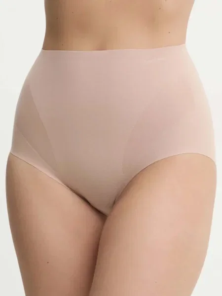 Мрежести бикини Calvin Klein Underwear бежово