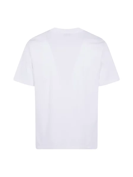 Krótka koszulka Off-white z krótkim rękawem z logo biała