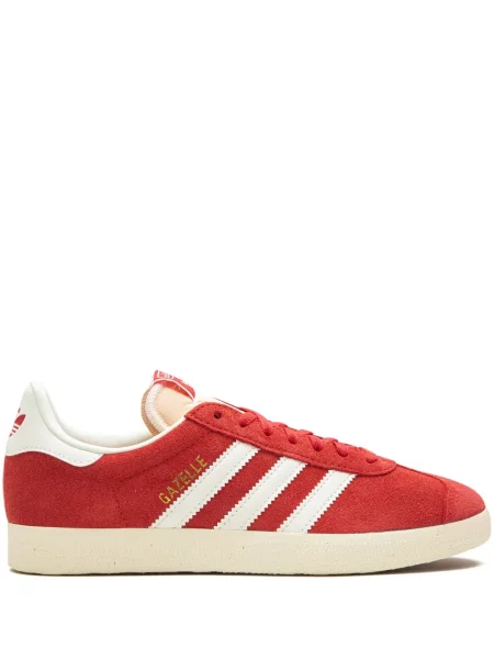 Sneakerși Adidas Gazelle din piele de căprioară roșu