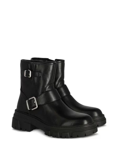 Cizme scurte Mexx cu cataramă chunky negru