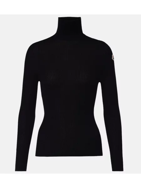 Heláncă Moncler de lână negru