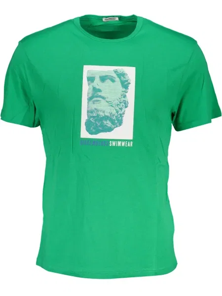 Tricou Bikkembergs scurt alb