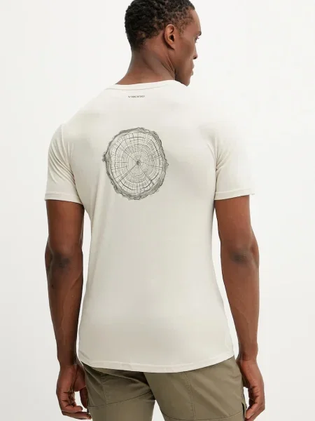 Športna kratka majica Viking Rune bež