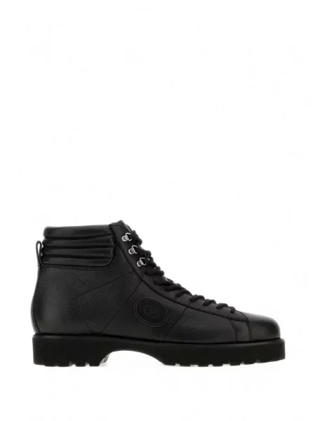 Botine Valentino Garavani din piele negru