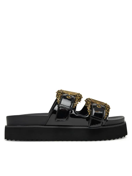 Papucs Versace Jeans Couture fekete
