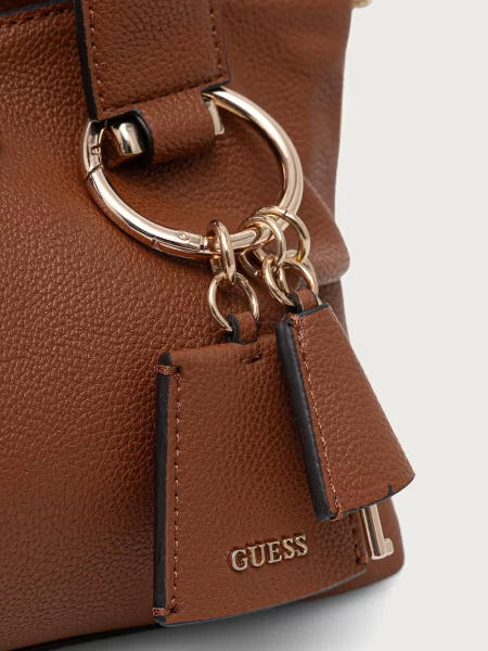 Кожаная сумка через плечо Guess