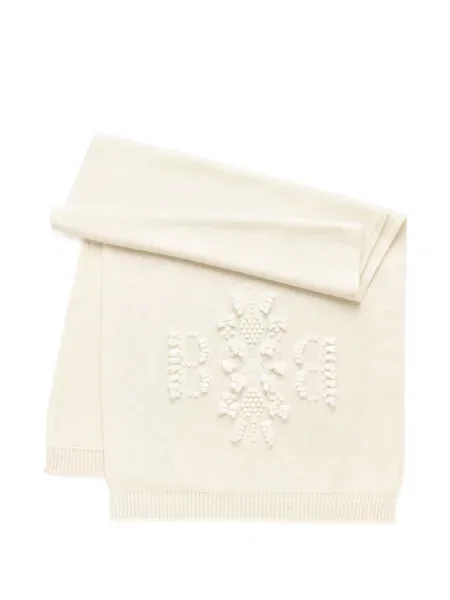 Fular Barrie din cașmir cu autograf