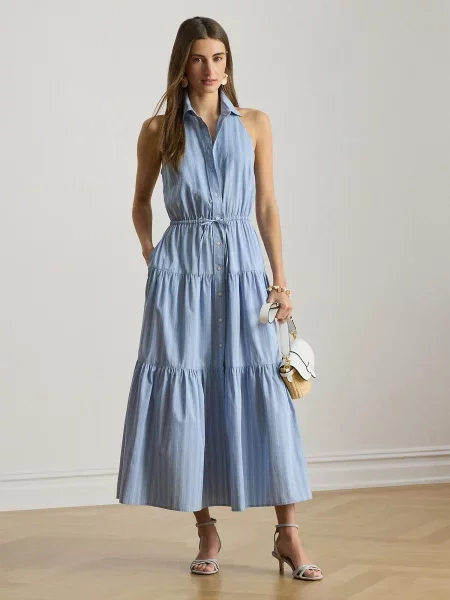 Lauren Ralph Lauren Rochie tip bluză pastel / deschis albastru