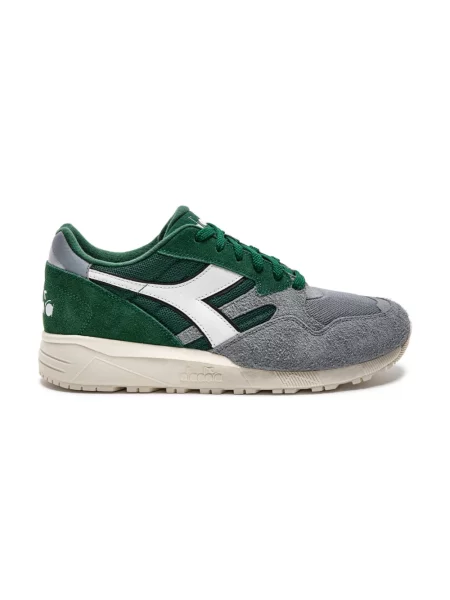 Buty do biegania Diadora zamszowe do biegania zielone