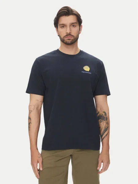 Marc O'Polo Denim Tričko Tmavomodrá Oversize