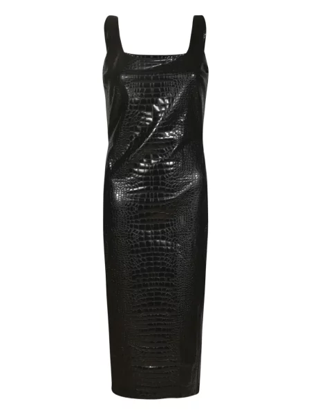 Sukienka midi Chiara Boni La Petite Robe do kolan garniturowa czarna