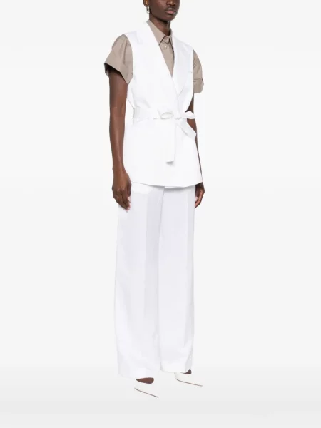 Kamizelka Peserico bez rękawów biała