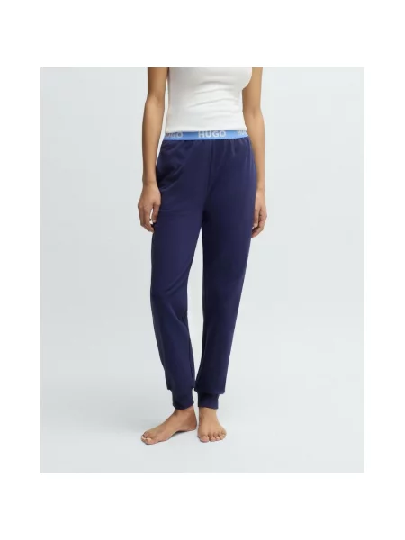 Spodnie HUGO Loungewear Logo XL niebieskie
