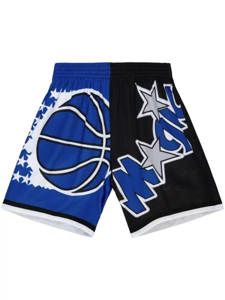 Pantaloni scurți Mitchell & Ness albastru