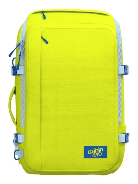 CabinZero Adventure 42 l mojito lime turistický batoh žlutý