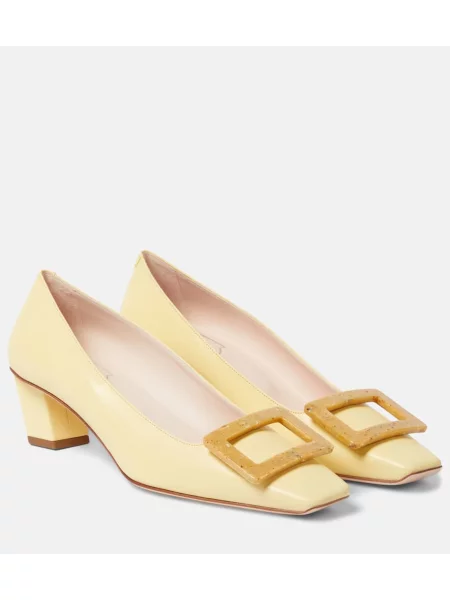 Usnjene salonarji Roger Vivier rumena