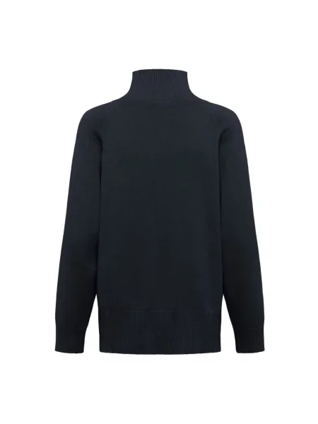 Dzianinowy sweter Part Two niebieski